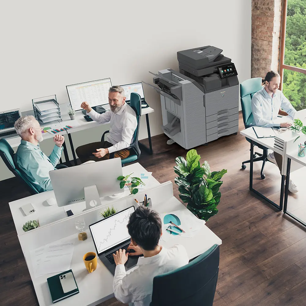 Copieurs multifonctions Sharp pour entreprise – impression, copie, numérisation et flux de travail intelligents
